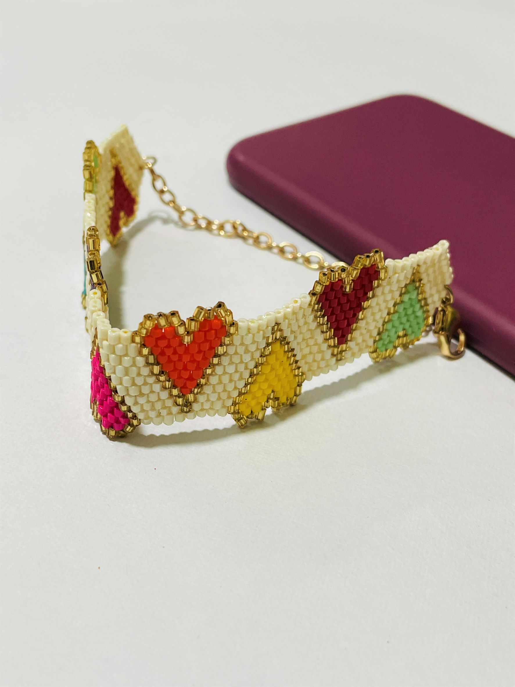 Yin Triangle Gemstone Cuff Bracelets – Femmi Accessories
